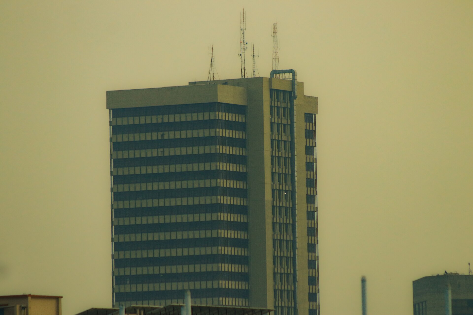 Bangladesh Bank high-rise building in Motijheel, Dhaka